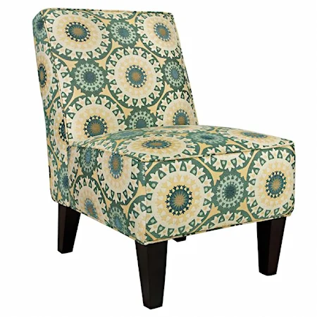 Contemporary Dover Armless Accent Chair